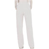 white - Mid Rise Straight Leg Pull-on Pant