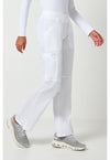 White - Cherokee Cherokee WW Revolution Women's Scrub Pants - Right Side View