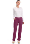 Wine - Cherokee Cherokee WW Revolution Women's Scrub Pants - Detail 1 View