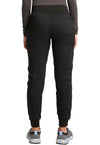 Black - Cherokee WW Revolution Women's Scrub Pants - Back View