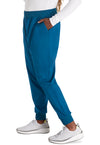 Caribbean Blue - Cherokee Cherokee WW Revolution Women's Scrub Pants - Left Side View