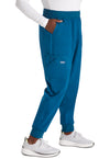 Caribbean Blue - Cherokee Cherokee WW Revolution Women's Scrub Pants - Right Side View
