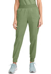 Celery Green - Cherokee WW Revolution Women's Scrub Pants - Front View