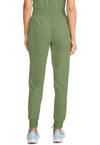 Celery Green - Cherokee WW Revolution Women's Scrub Pants - Back View