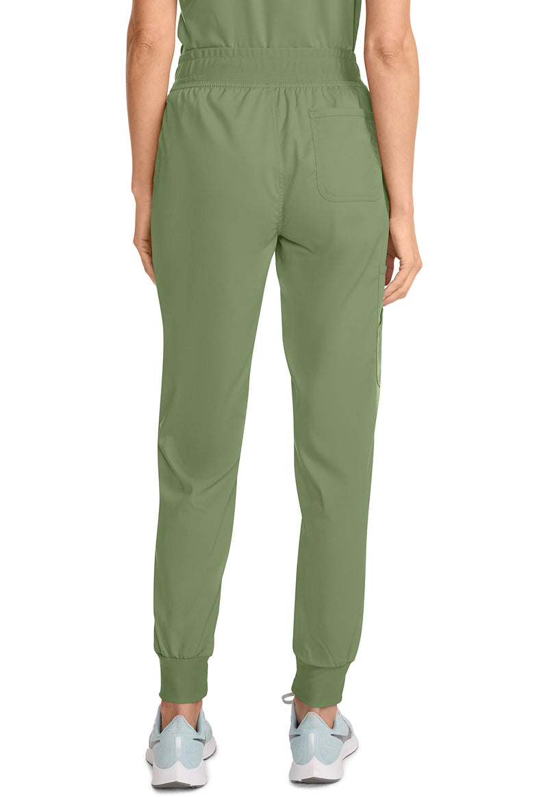 Celery Green - Cherokee WW Revolution Women's Scrub Pants - Back View