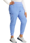 Ciel Blue - Cherokee Cherokee WW Revolution Women's Scrub Pants - Right Side View