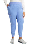 Ciel Blue - Cherokee WW Revolution Women's Scrub Pants - Front View