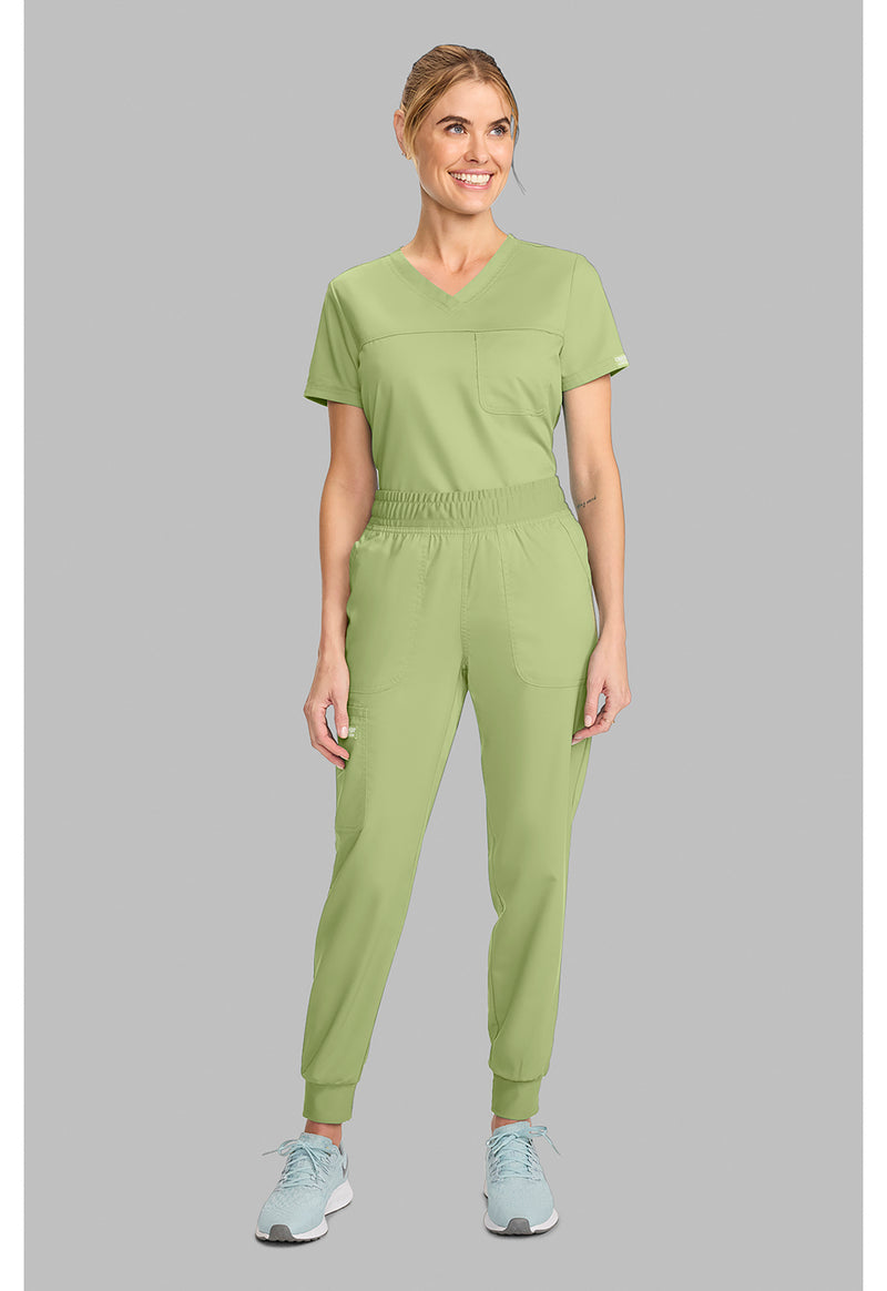 Cucumber - Cherokee Cherokee WW Revolution Women's Scrub Pants - Detail 1 View