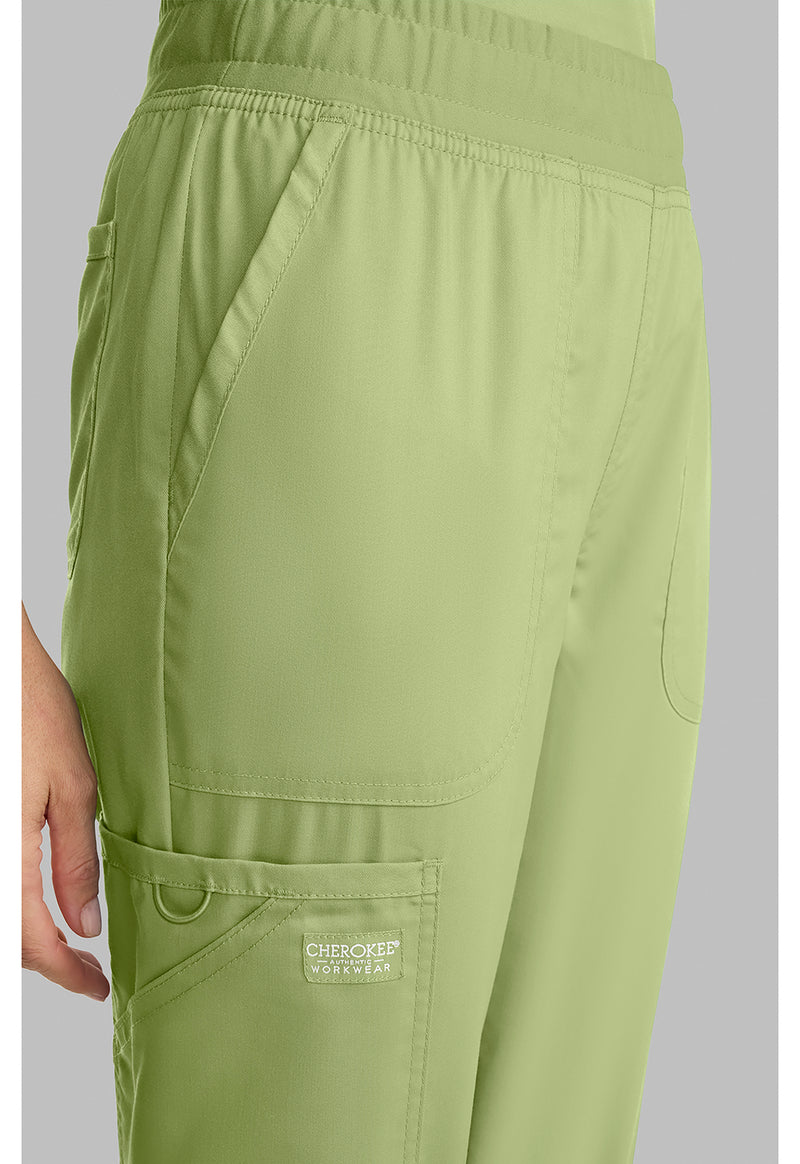 Cucumber - Cherokee Cherokee WW Revolution Women's Scrub Pants - Detail 2 View