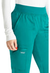 Hunter Green - Cherokee Cherokee WW Revolution Women's Scrub Pants - Detail 2 View