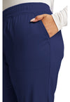 Navy - Cherokee Cherokee WW Revolution Women's Scrub Pants - Detail 2 View