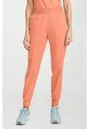 Papaya Juice - Cherokee WW Revolution Women's Scrub Pants - Front View