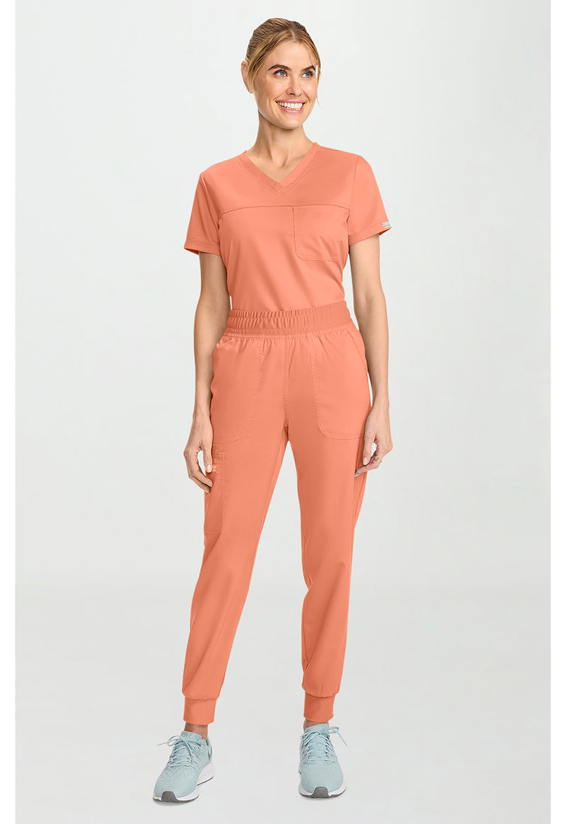 Papaya Juice - Cherokee Cherokee WW Revolution Women's Scrub Pants - Detail 1 View