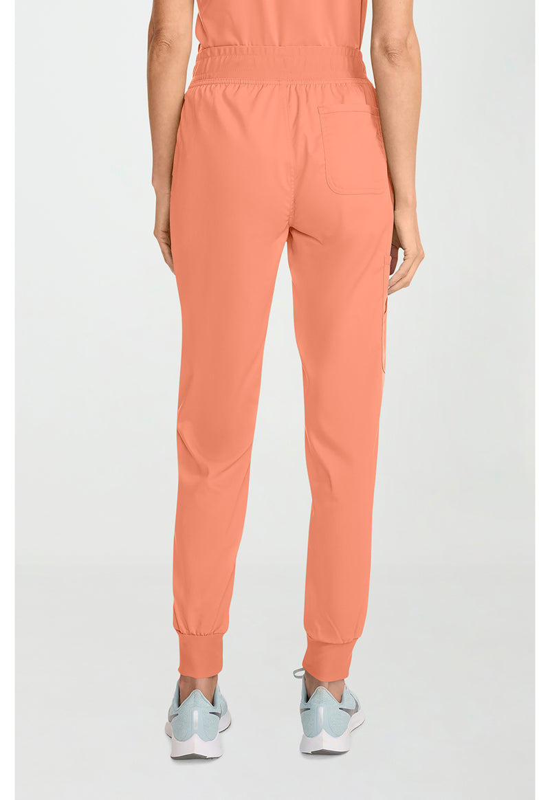 Papaya Juice - Cherokee WW Revolution Women's Scrub Pants - Back View