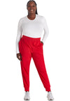 Red - Cherokee Cherokee WW Revolution Women's Scrub Pants - Detail 1 View
