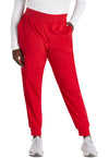 Red - Cherokee WW Revolution Women's Scrub Pants - Front View
