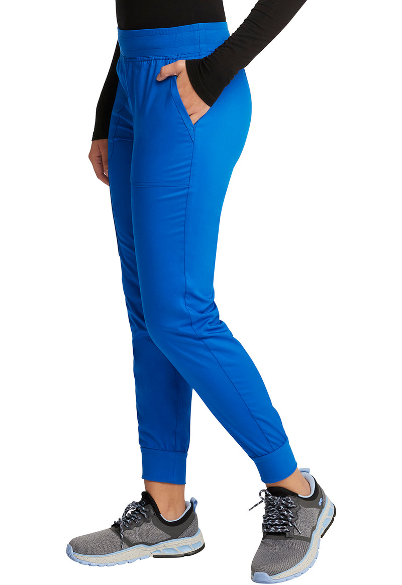 Royal - Cherokee Cherokee WW Revolution Women's Scrub Pants - Left Side View