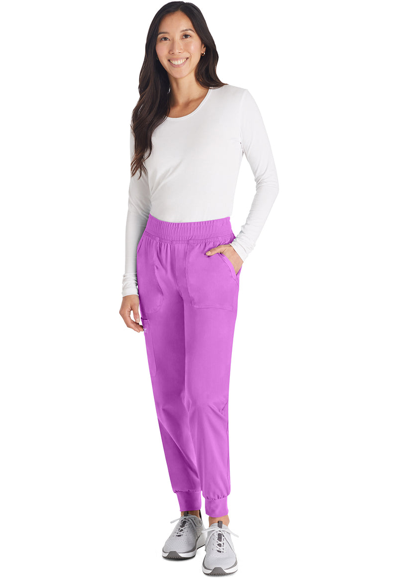 Sweet Berry - Cherokee Cherokee WW Revolution Women's Scrub Pants - Detail 1 View