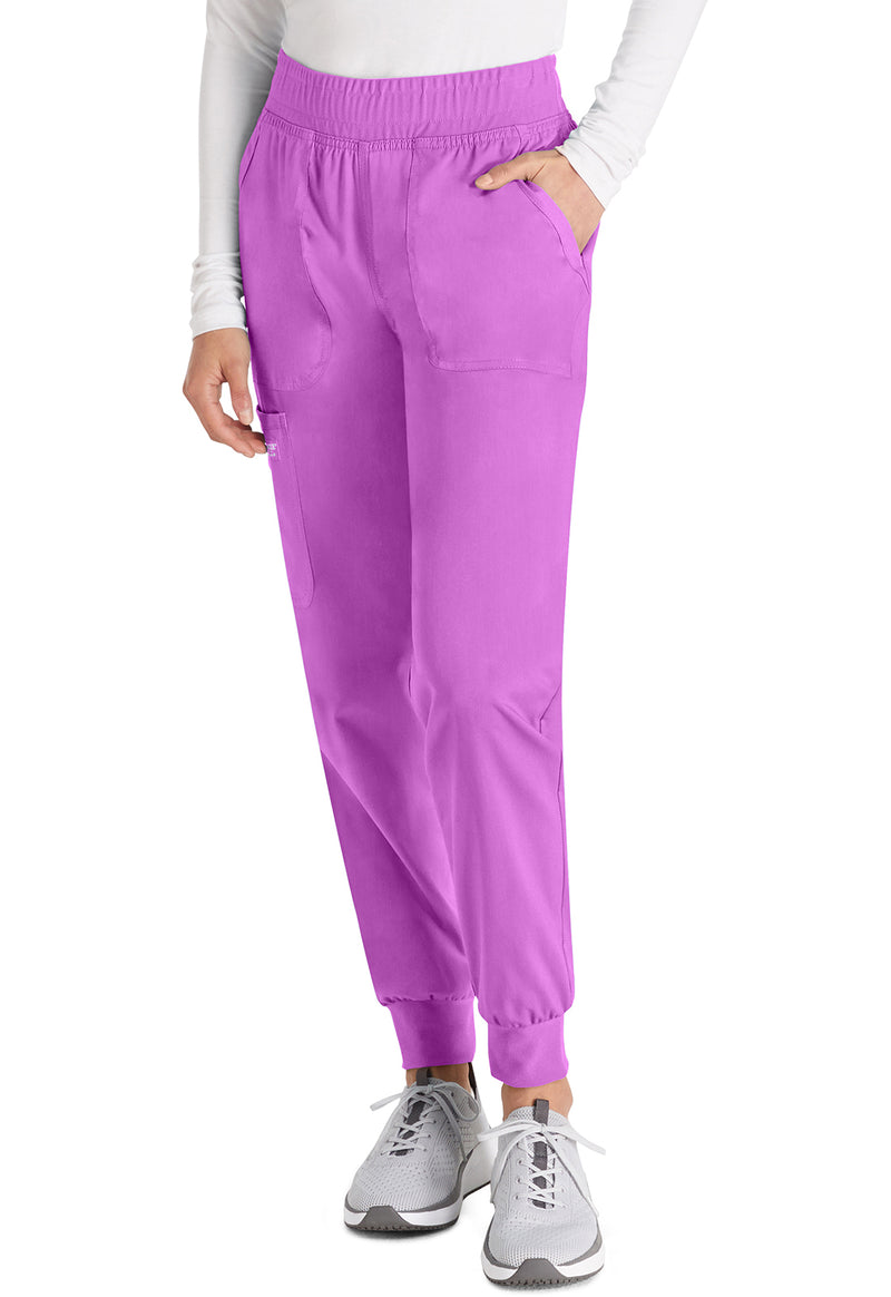 Sweet Berry - Cherokee WW Revolution Women's Scrub Pants - Front View