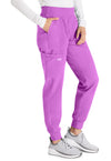 Sweet Berry - Cherokee Cherokee WW Revolution Women's Scrub Pants - Right Side View