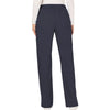 pewter - Mid Rise Moderate Flare Drawstring Pant
