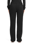 Black - Cherokee WW Revolution Women's Scrub Pants - Back View