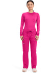 Electric Pink - Cherokee Cherokee WW Revolution Women's Scrub Pants - Detail 1 View