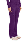 Eggplant - Cherokee Cherokee WW Revolution Women's Scrub Pants - Right Side View