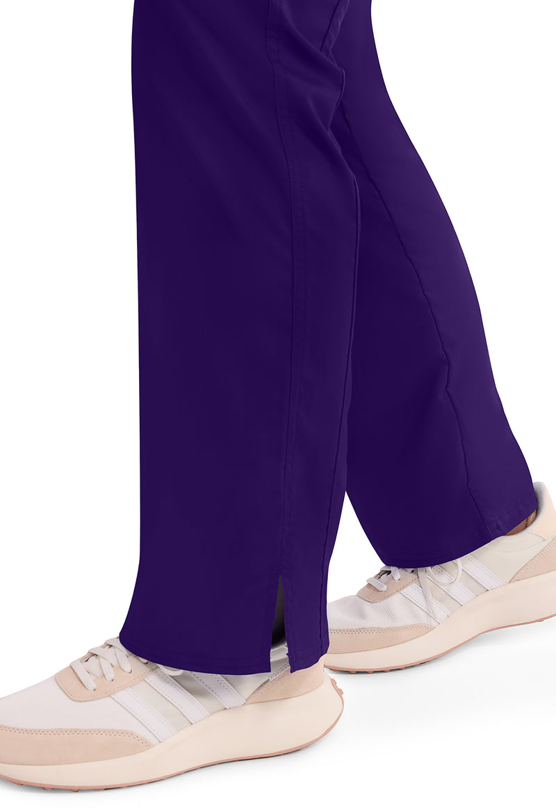 Grape - Cherokee Cherokee WW Revolution Women's Scrub Pants - Detail 4 View