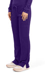 Grape - Cherokee Cherokee WW Revolution Women's Scrub Pants - Left Side View