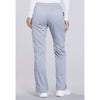 grey - Mid Rise Moderate Flare Drawstring Pant