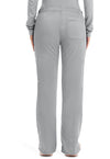 Grey - Cherokee WW Revolution Women's Scrub Pants - Back View