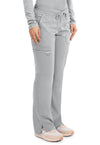Grey - Cherokee Cherokee WW Revolution Women's Scrub Pants - Right Side View