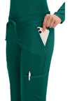 Hunter Green - Cherokee Cherokee WW Revolution Women's Scrub Pants - Detail 3 View
