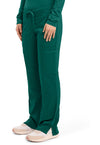 Hunter Green - Cherokee Cherokee WW Revolution Women's Scrub Pants - Left Side View