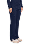 Navy - Cherokee Cherokee WW Revolution Women's Scrub Pants - Right Side View