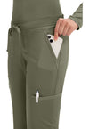 Olive - Cherokee Cherokee WW Revolution Women's Scrub Pants - Detail 3 View