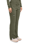 Olive - Cherokee Cherokee WW Revolution Women's Scrub Pants - Right Side View