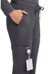 Pewter - Cherokee Cherokee WW Revolution Women's Scrub Pants - Detail 2 View