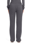 Pewter - Cherokee WW Revolution Women's Scrub Pants - Back View