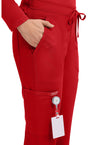 Red - Cherokee Cherokee WW Revolution Women's Scrub Pants - Detail 2 View