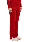 Red - Cherokee Cherokee WW Revolution Women's Scrub Pants - Right Side View
