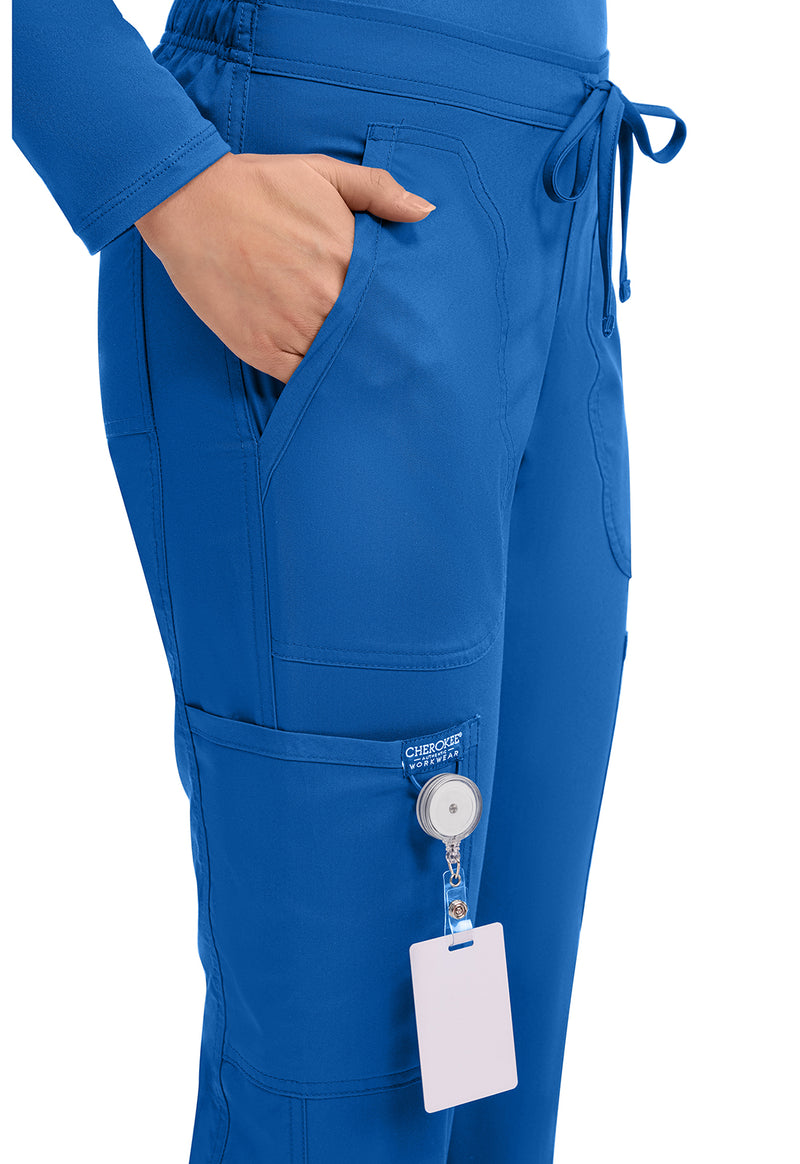 Royal - Cherokee Cherokee WW Revolution Women's Scrub Pants - Detail 2 View