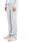 White - Cherokee Cherokee WW Revolution Women's Scrub Pants - Left Side View