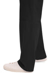 Black - Men's Fly Front Scrub Pants – Short (View 3)