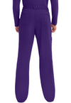 Grape - Men's Fly Front Scrub Pants – Short (Back)