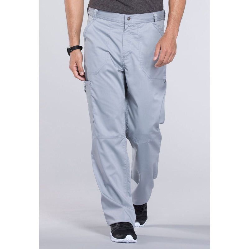 grey - Men's Fly Front Pant