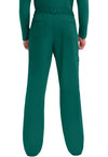 Hunter Green - Men's Fly Front Scrub Pants – Short (Back)
