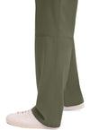 Olive - Men's Fly Front Scrub Pants – Short (View 3)