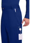 Galaxy Blue - Men's Fly Front Scrub Pants – Tall (View 2)